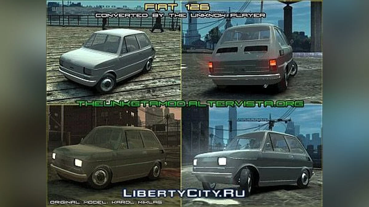 Fiat 126 / GTA 4
