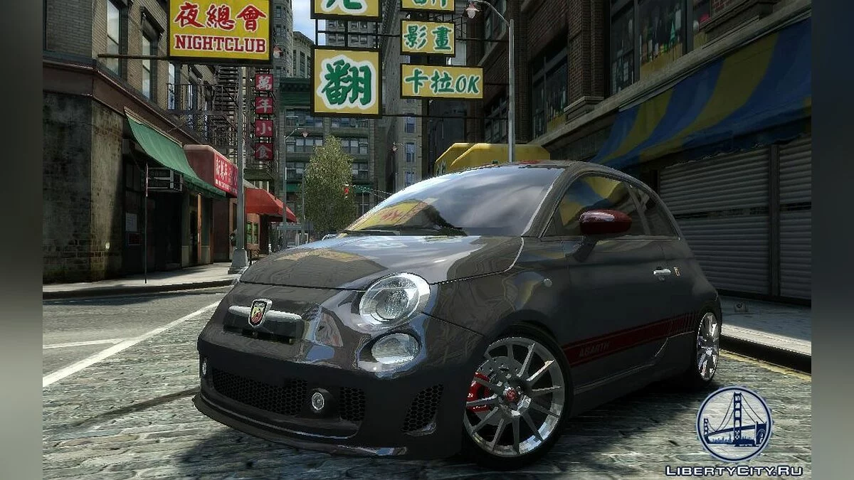 Fiat 500 Abarth Esseesse V1.0 / GTA 4