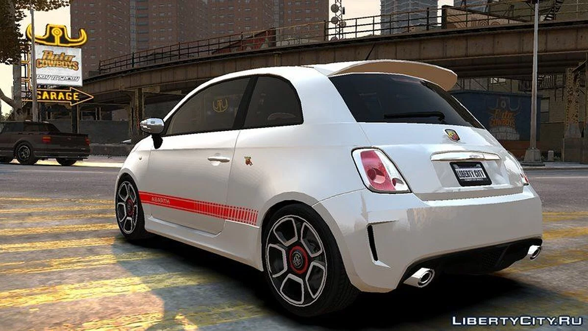 2008 Fiat 500 Abarth v1.0 / GTA 4