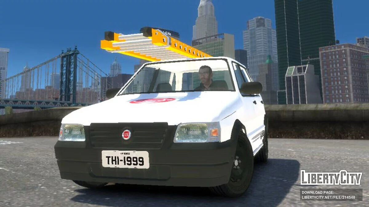Fiat Uno Mille De Firma / GTA 4
