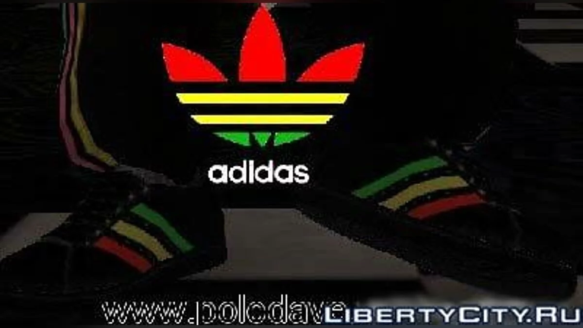 Adidas Rasta Shoes / GTA 4