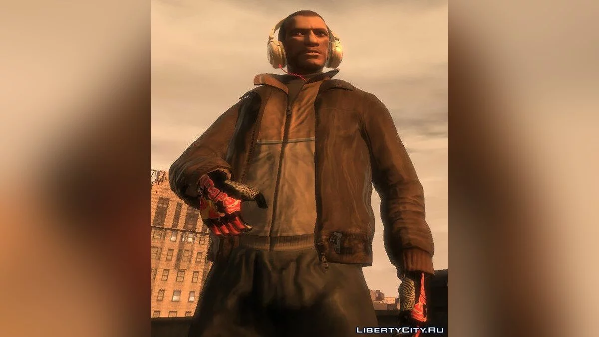 Перчатки "Red Bull" / GTA 4