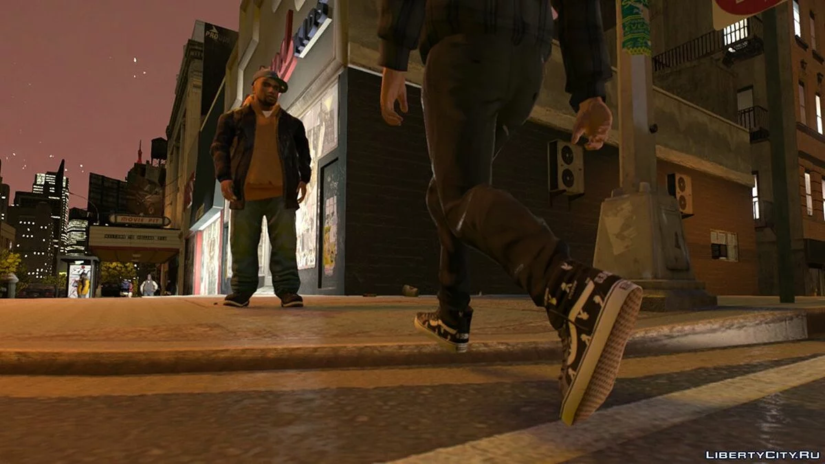 Vans Sk8-HI For Niko / GTA 4