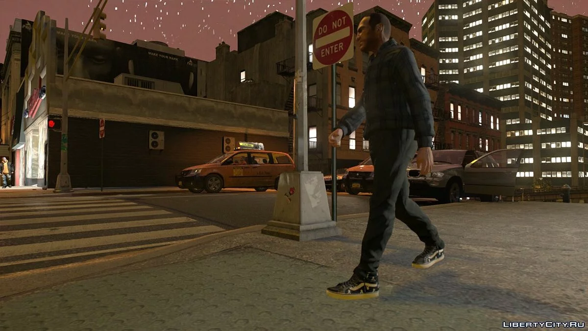 Vans Sk8-HI For Niko / GTA 4