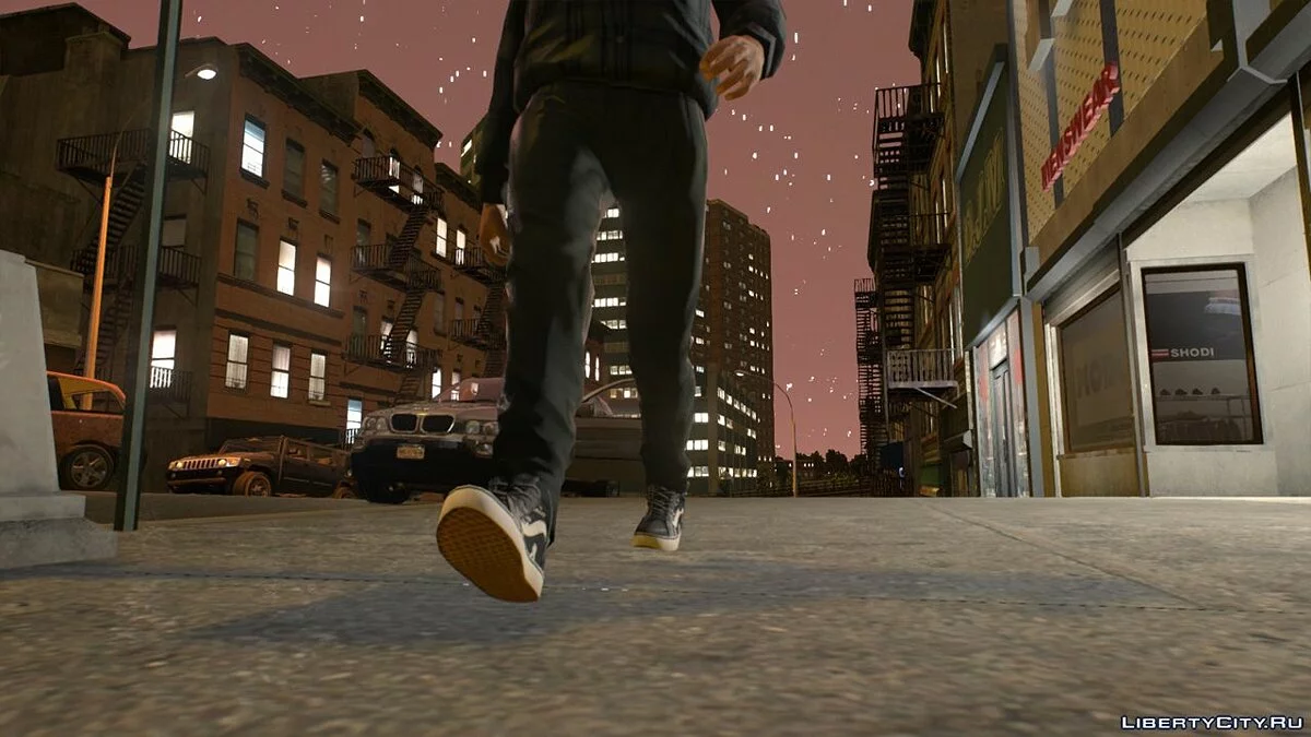 Vans Sk8-HI For Niko / GTA 4