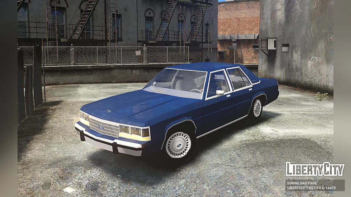 Ford LTD Crown Victoria '1989 / GTA 4