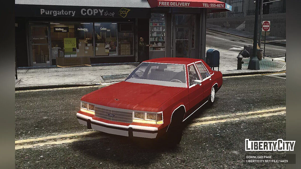 Ford LTD Crown Victoria '1989 / GTA 4