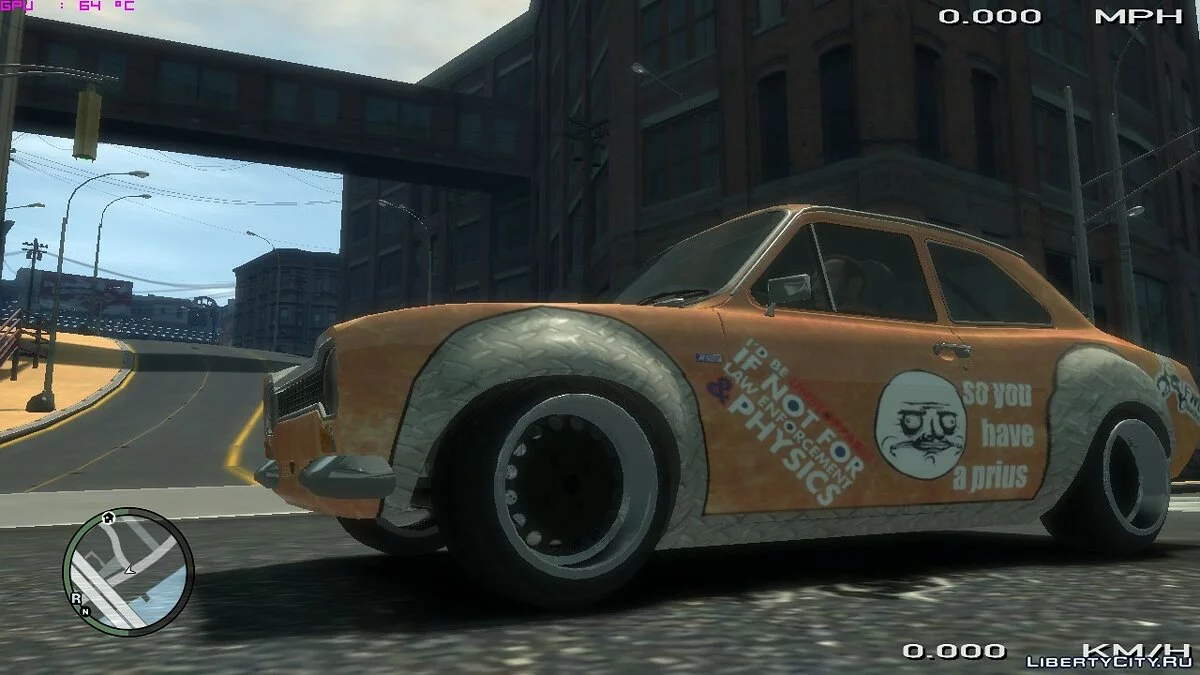 Ford Escort Mk1 Rust Rod / GTA 4