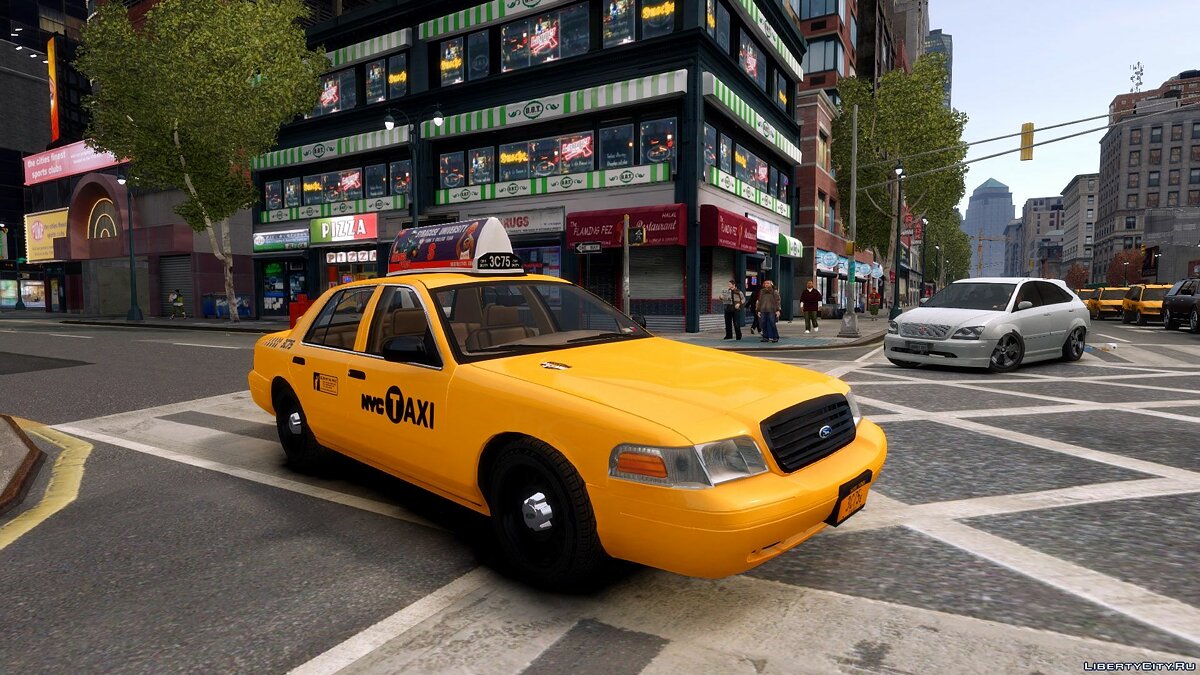 Скачать 1999 Ford Crown Victoria NYC Taxi для GTA 4