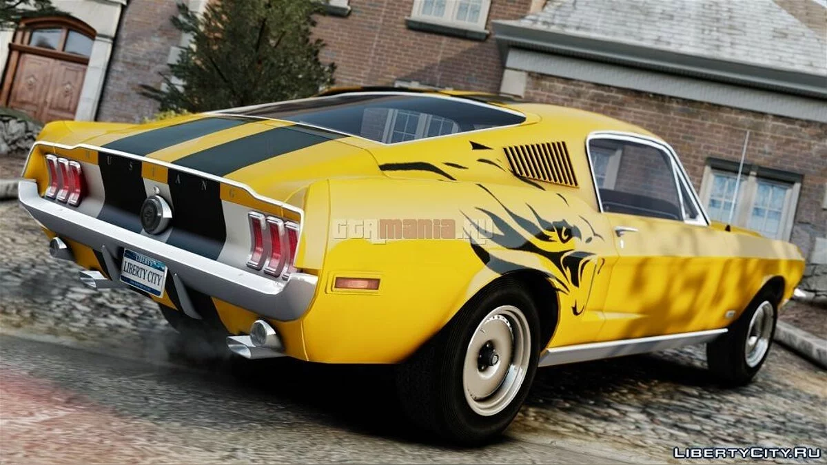 Ford Mustang GT Fastback 1968 / GTA 4