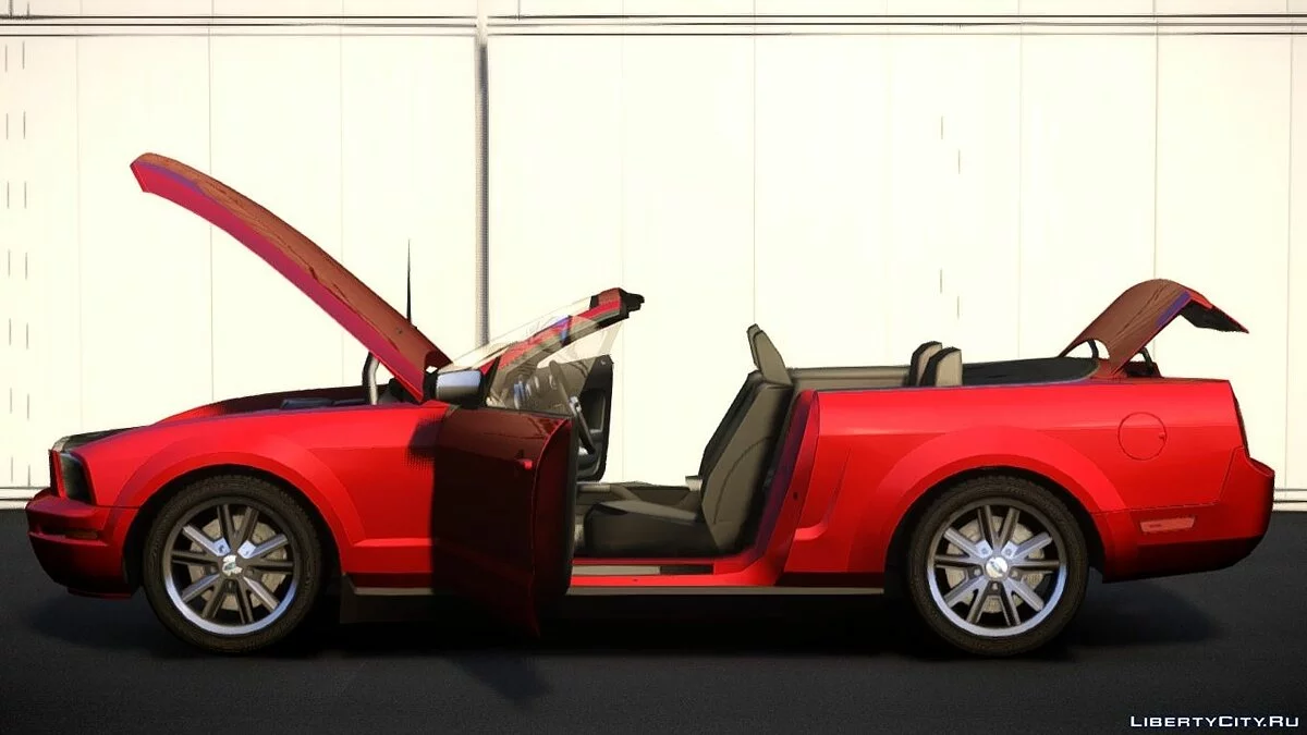 2008 Ford Mustang Convertible Mk.V / GTA 4