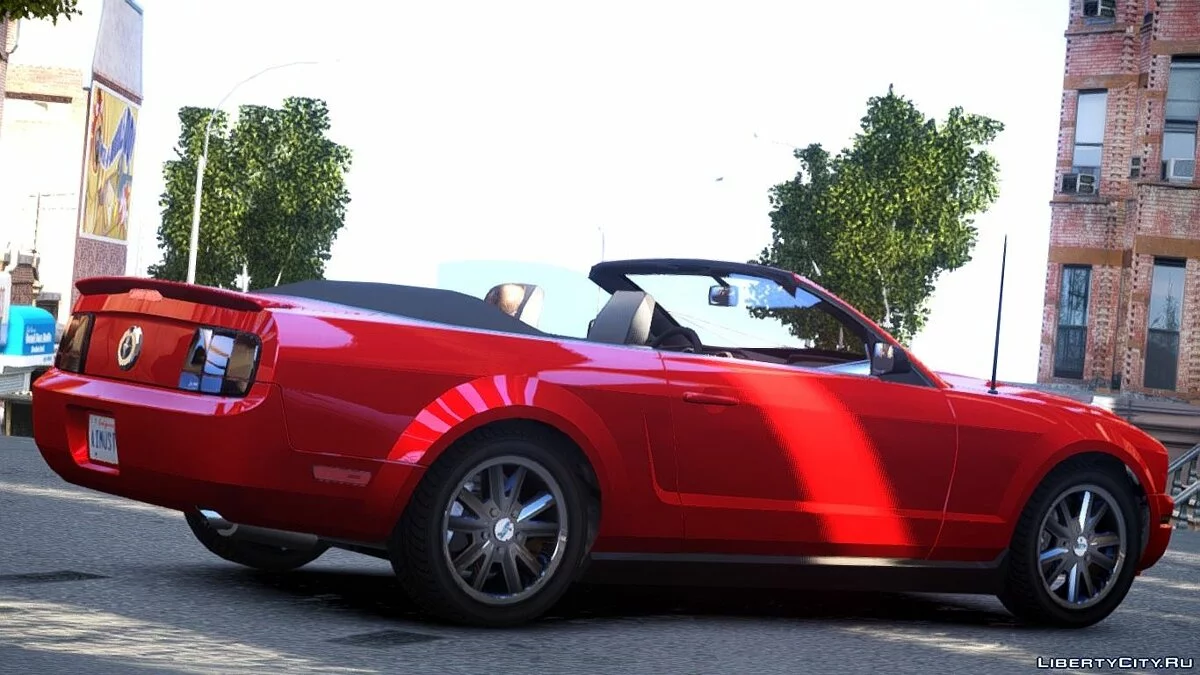 2008 Ford Mustang Convertible Mk.V / GTA 4