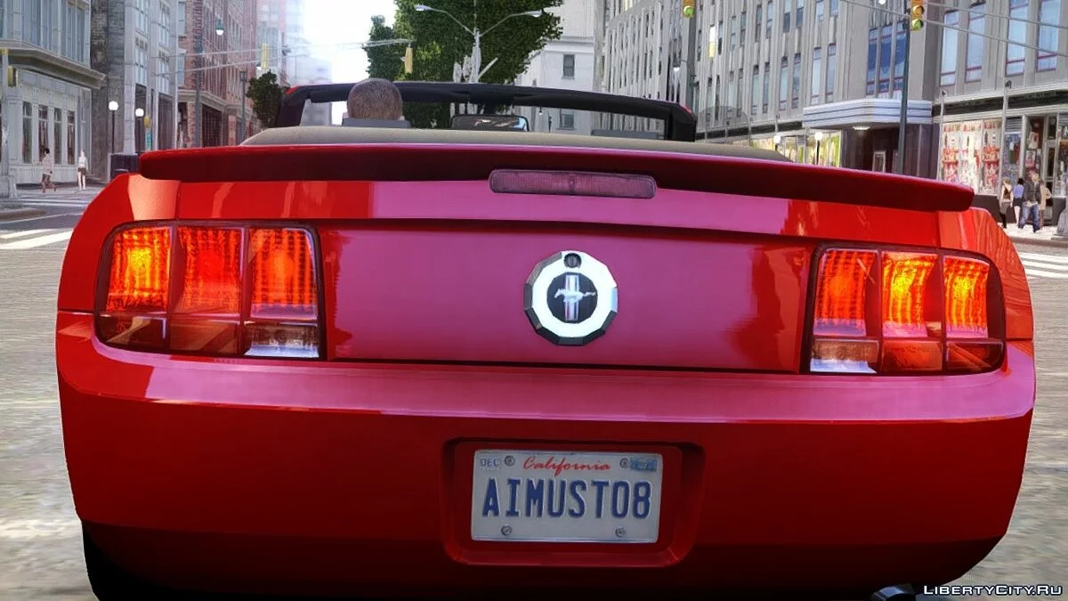2008 Ford Mustang Convertible Mk.V / GTA 4