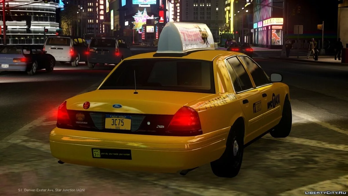 2011 Ford Crown Victoria NYC Taxi / GTA 4