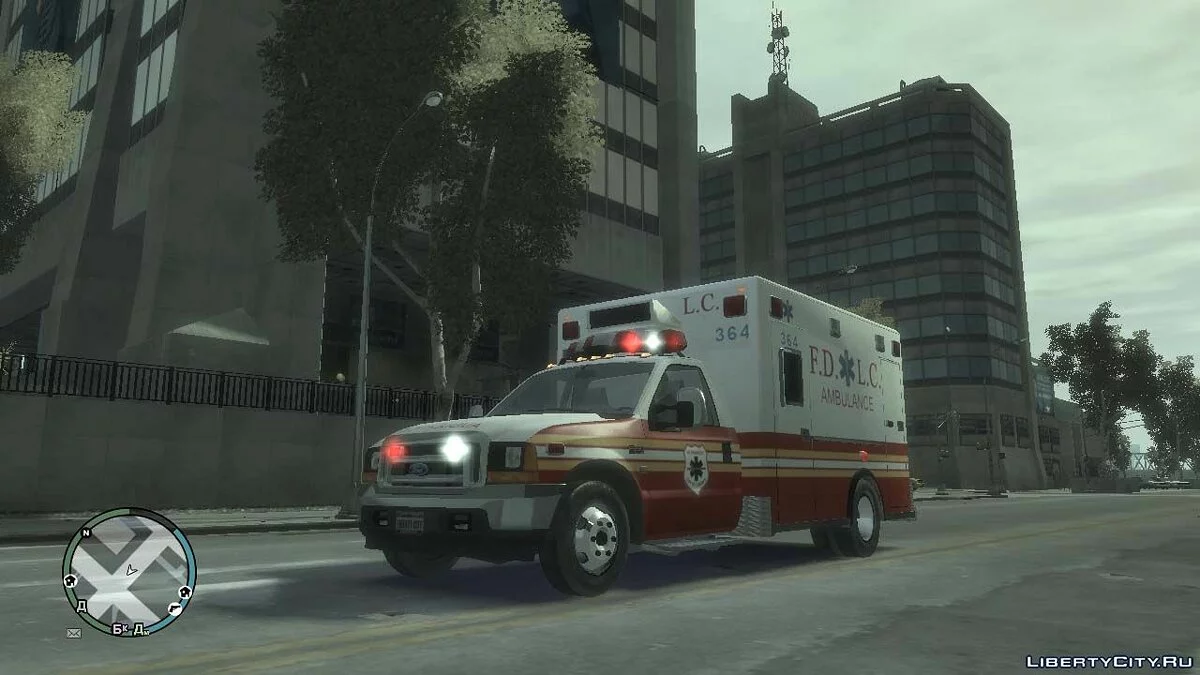Ford F-250 Super Duty FDLC Ambulance / GTA 4