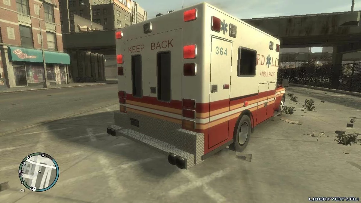 Ford F-250 Super Duty FDLC Ambulance / GTA 4