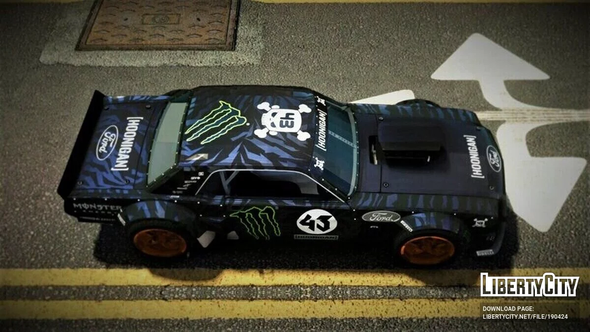 Ford Mustang 1965 Hoonicorn / GTA 4