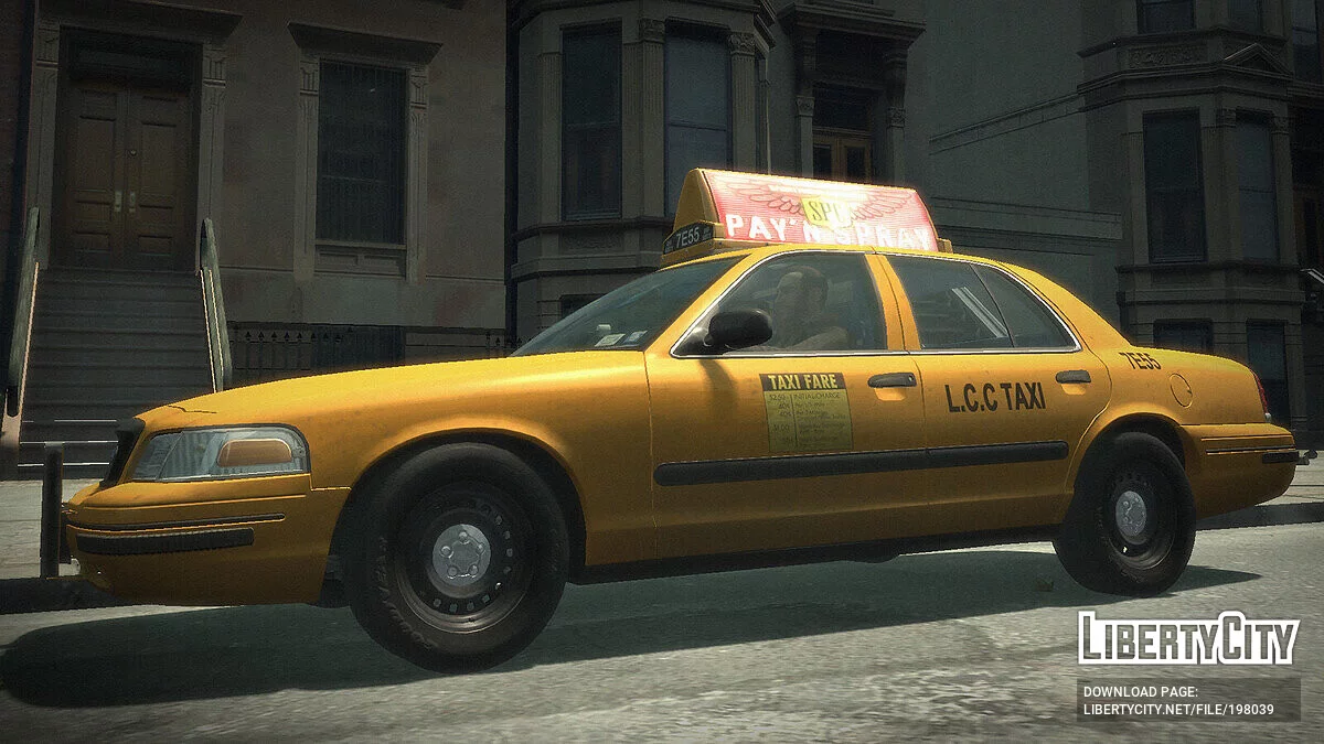 2001 Ford Crown Victoria L.C.C Taxi / GTA 4