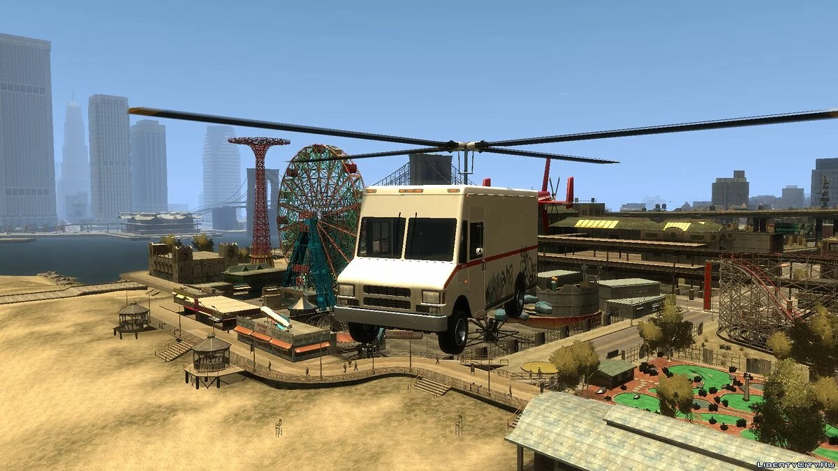 Boxville Helicopter / GTA 4