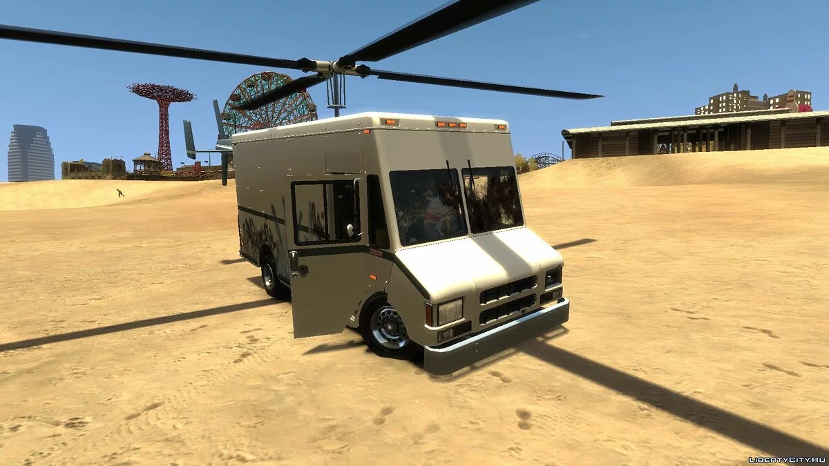 Boxville Helicopter / GTA 4