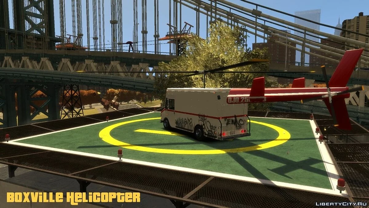 Boxville Helicopter / GTA 4