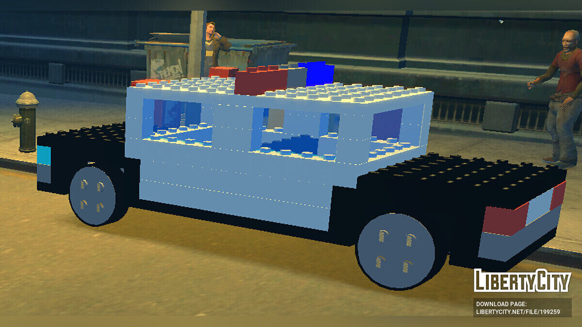 Скачать Lego Police Car для GTA 4