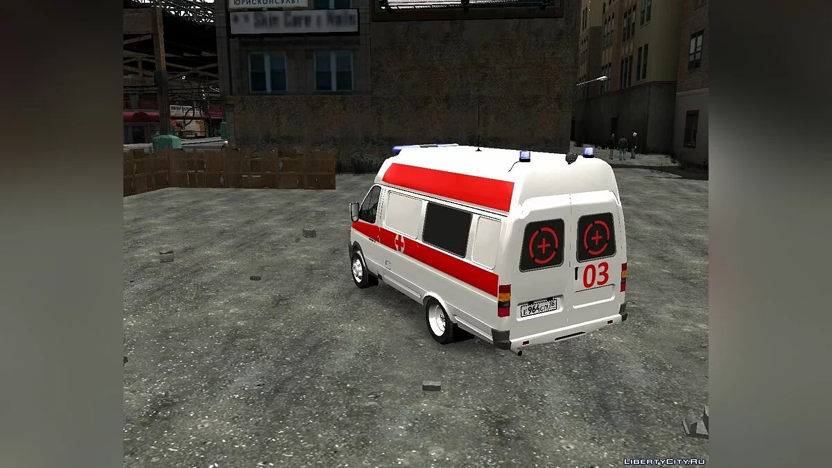 GAZelle Ambulance / GTA 4