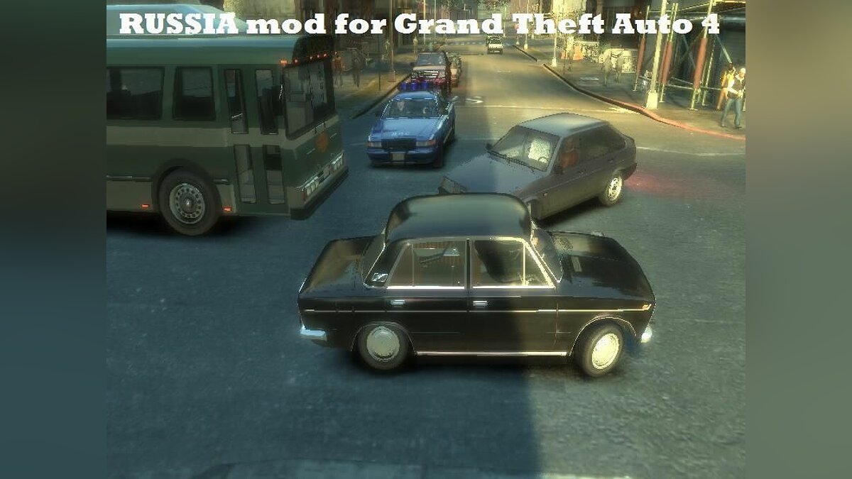 Russia mod for GTA 4 для GTA 4 - Картинка #1