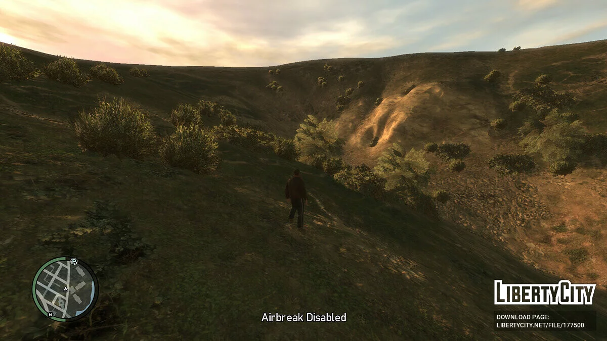 Часть горной местности из GTA 5 / GTA 4