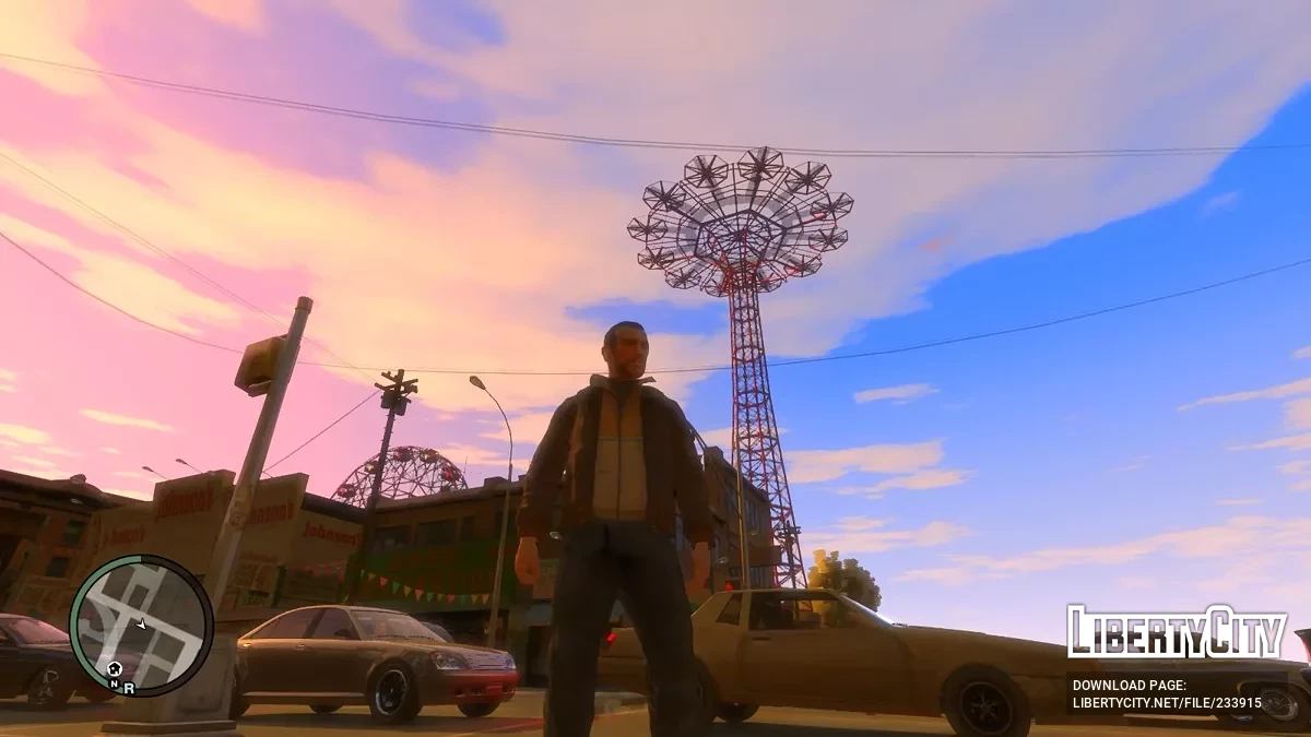 Более красивое небо / GTA 4