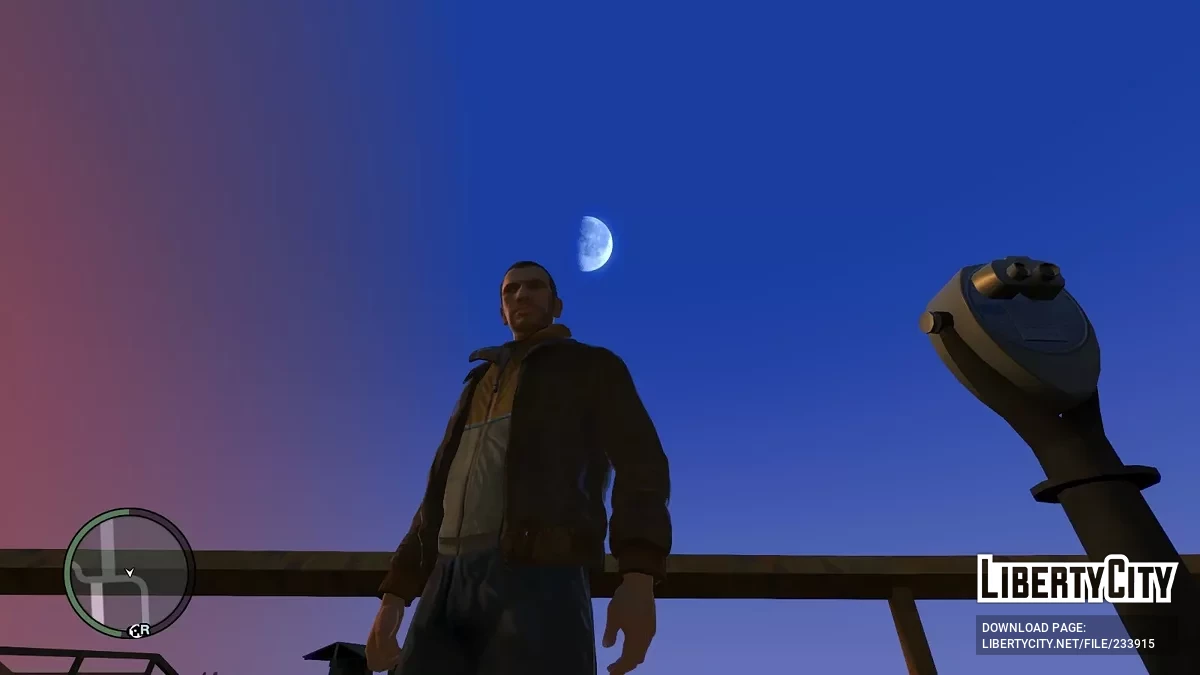 Более красивое небо / GTA 4