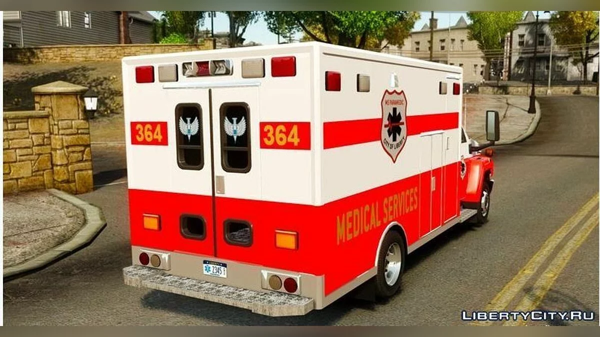 GMC C5500 Topkick Ambulance / GTA 4