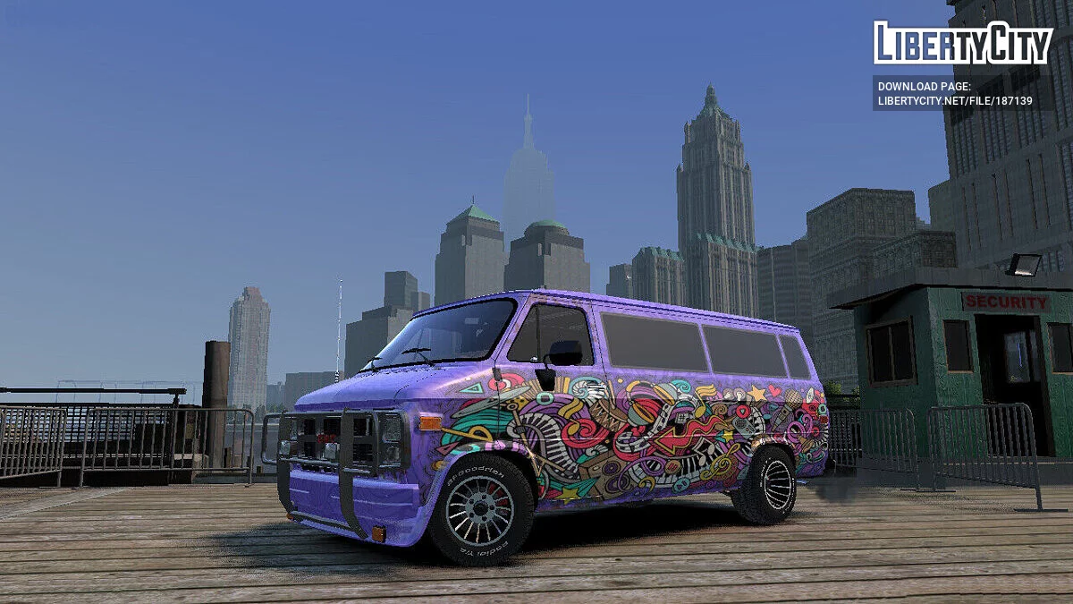 GMC Vandura G-1500 1983 [EPM] + новые винилы / GTA 4