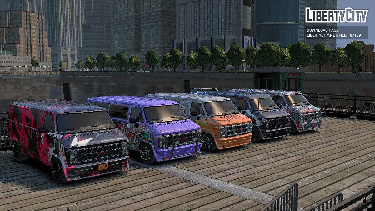 GMC Vandura G-1500 1983 [EPM] + новые винилы / GTA 4