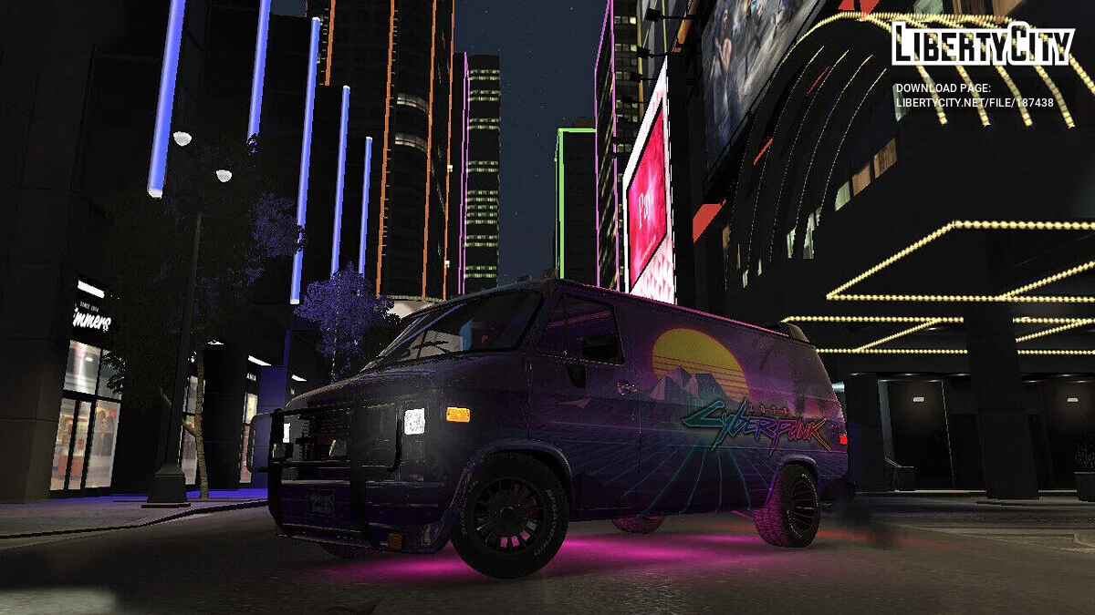 GMC Vandura G-1500 [Cyberpunk] / GTA 4