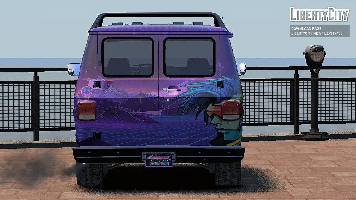 GMC Vandura G-1500 [Cyberpunk] / GTA 4