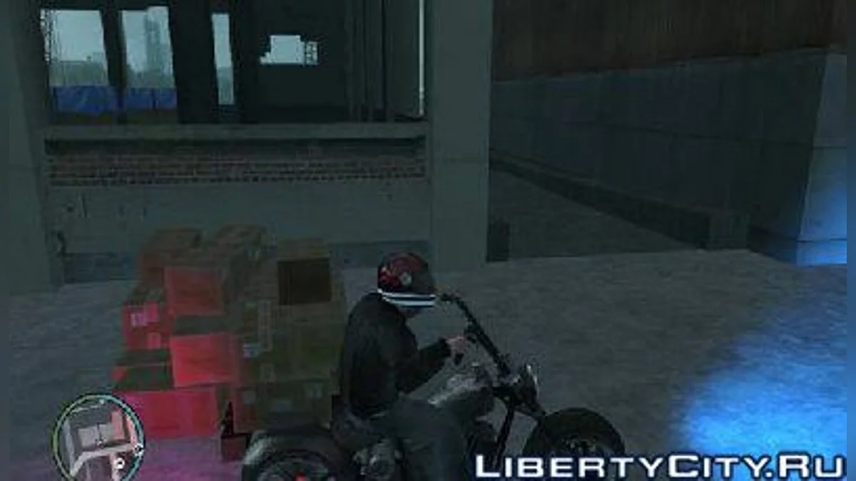 Black end White with Red flames / GTA 4