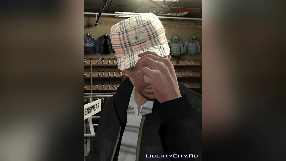 Burberry Cap v1.0 / GTA 4