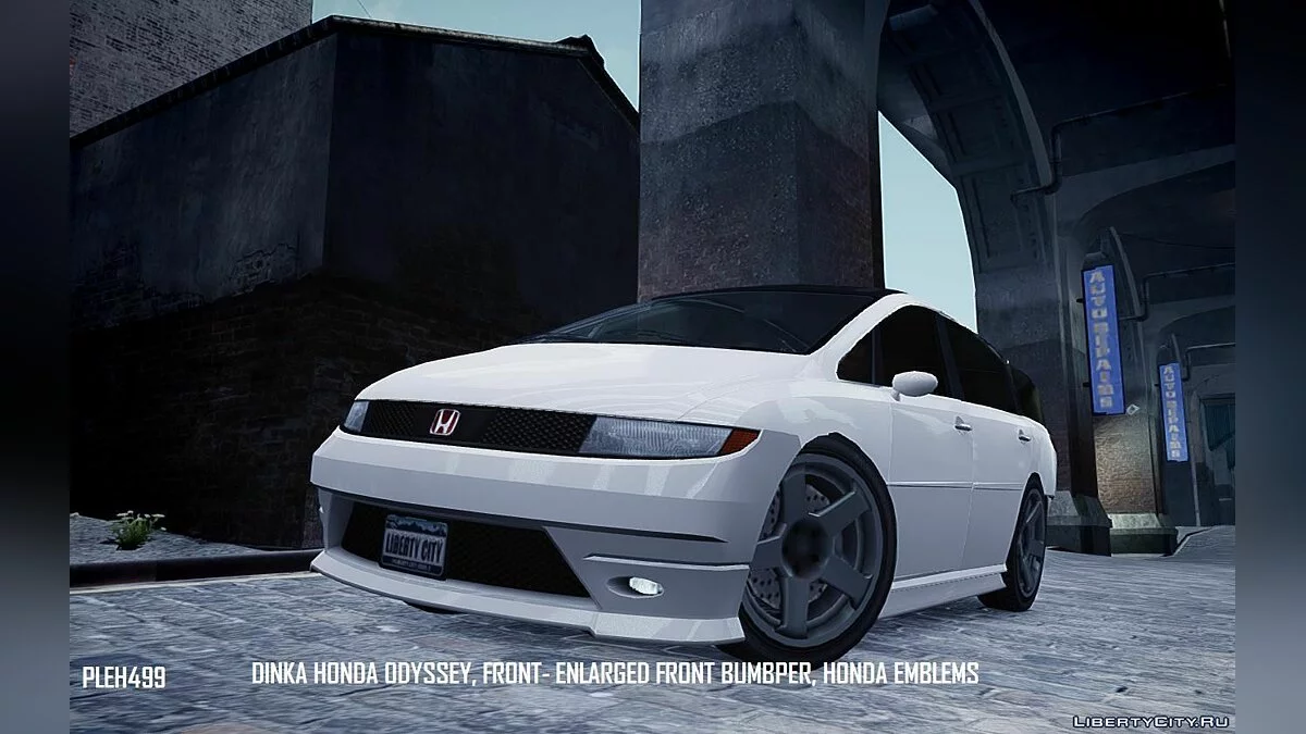 Dinka Honda Odyssey v2.2 / GTA 4