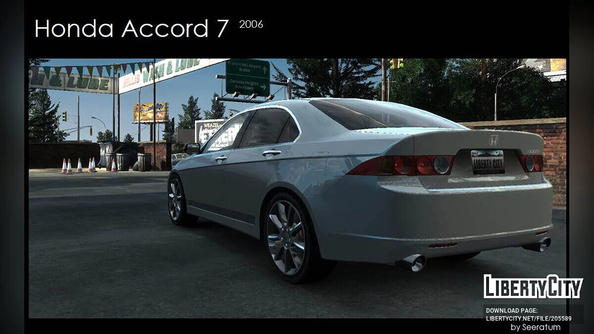 Honda Accord 7 (CL9) 2006 / GTA 4
