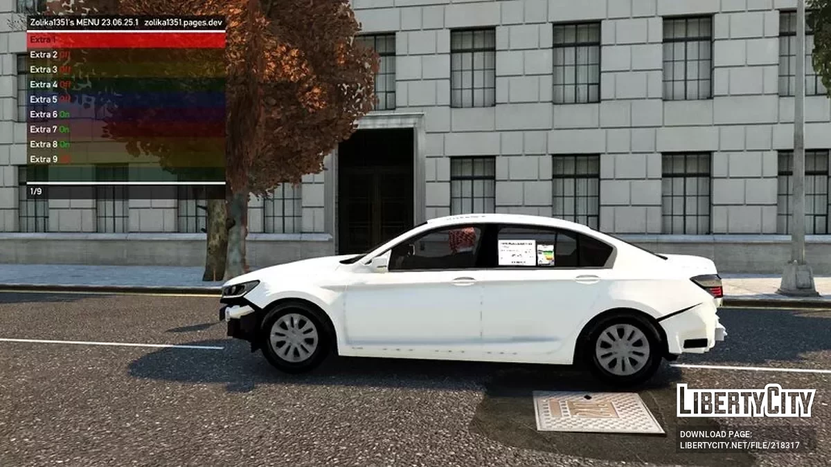Honda Accord 2017 / GTA 4