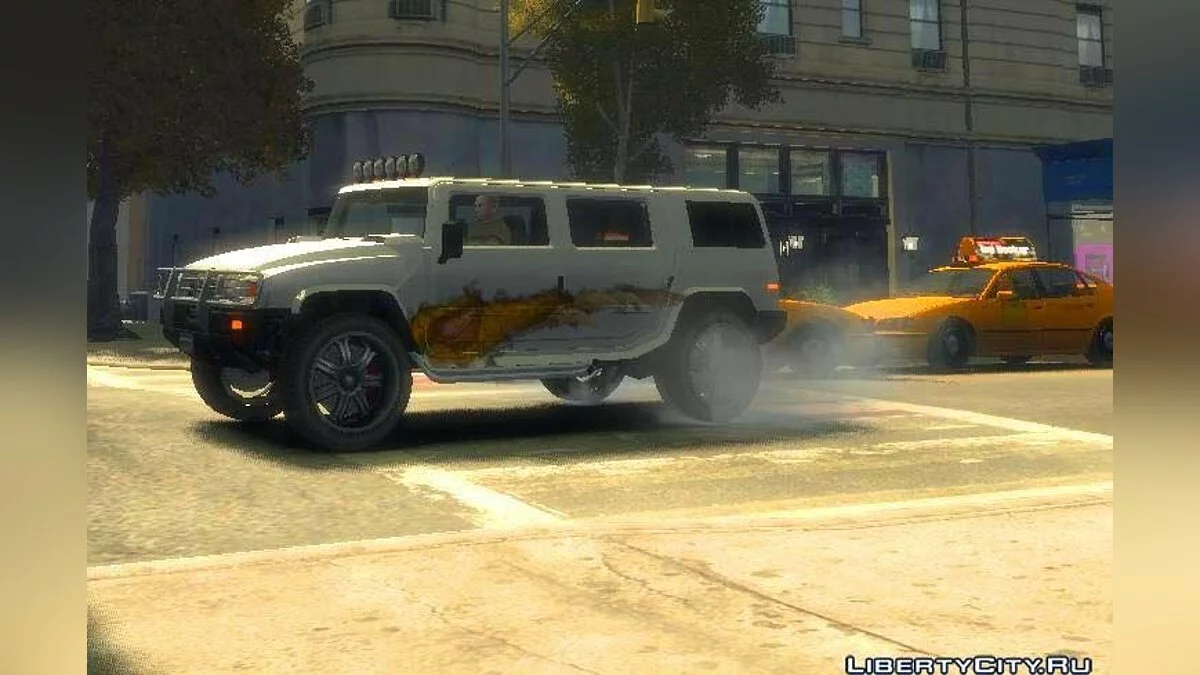 Hummer GodZila Decal / GTA 4