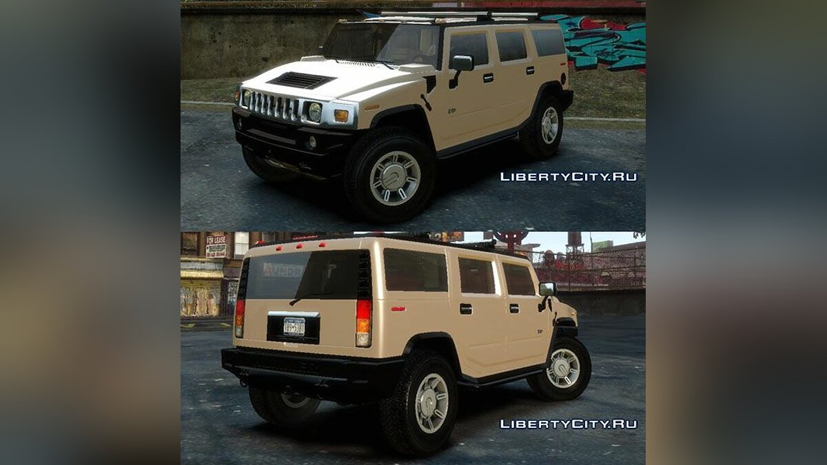 Скачать Hummer H2 2005 для GTA 4