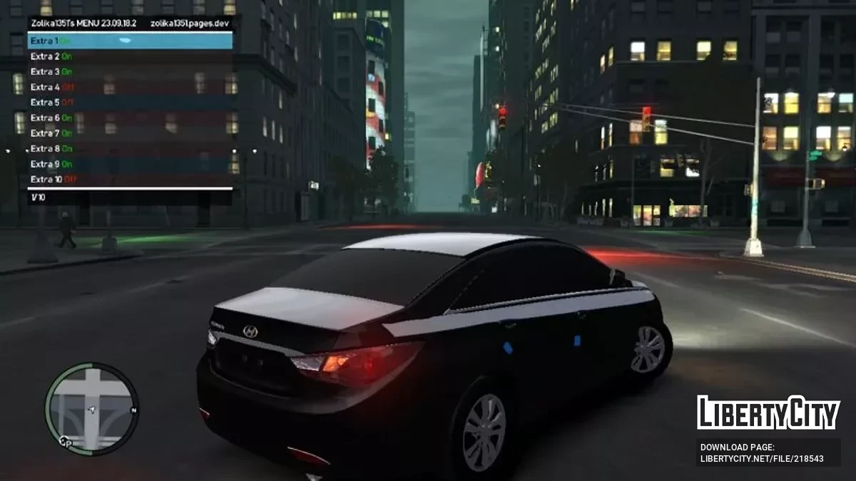 Hyundai Sonata 2014 / GTA 4