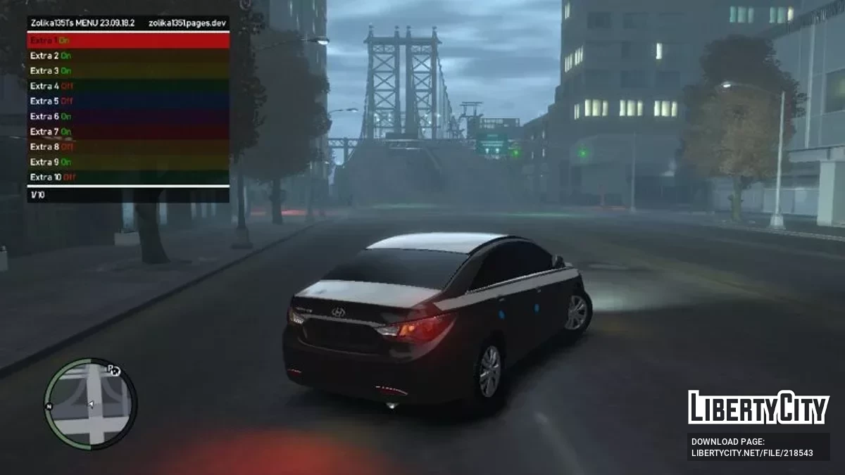 Hyundai Sonata 2014 / GTA 4