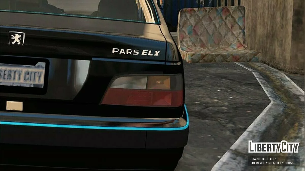 Ikco Peugeot Pars ELX / GTA 4