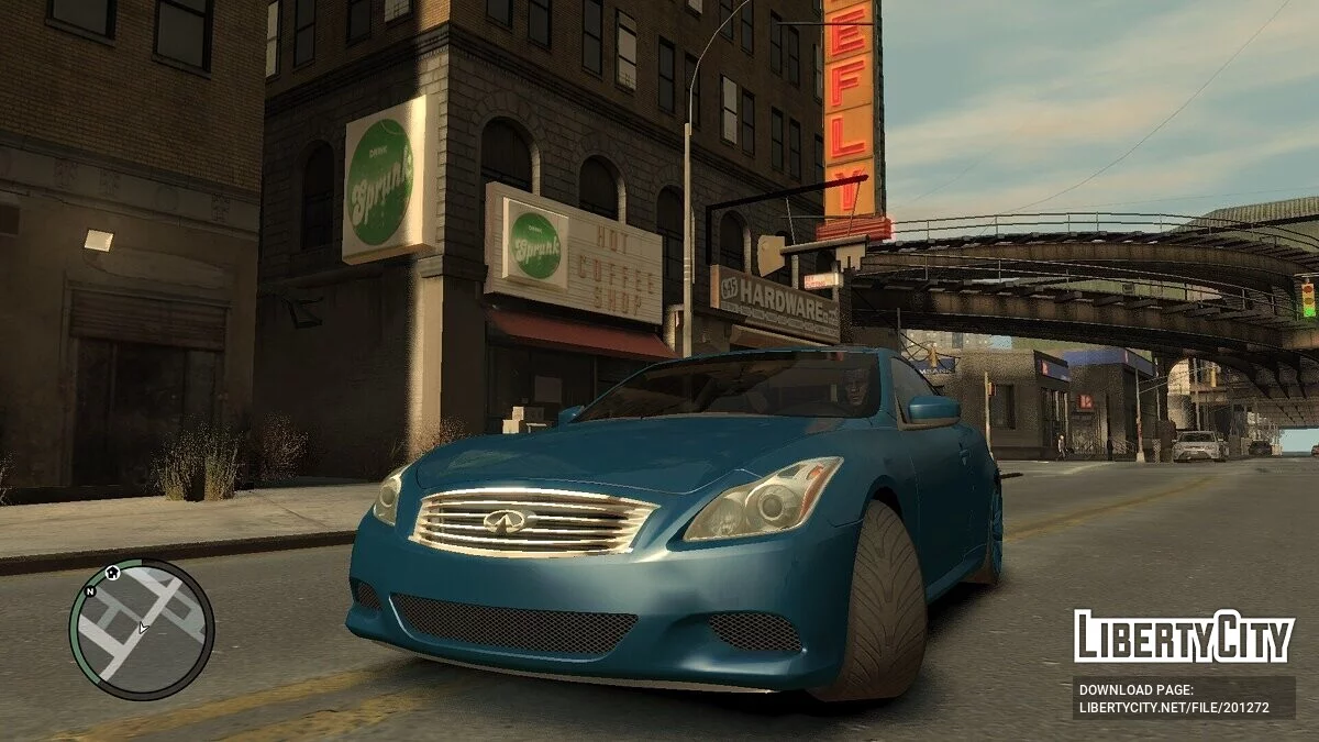 Infiniti G37 Coupe Sport / GTA 4