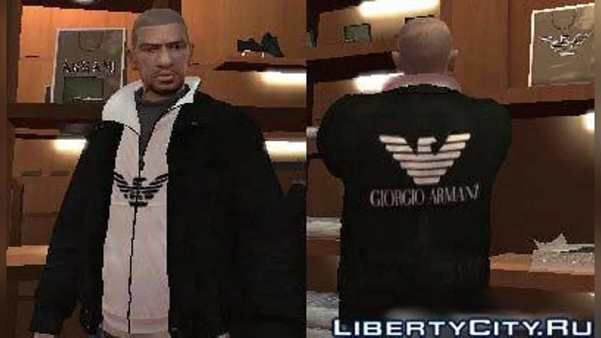 Giorgio Armani Black Jacket / GTA 4