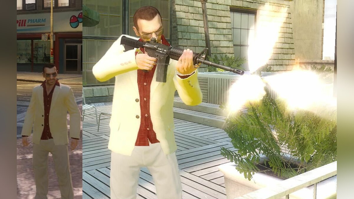 Скачать Tony Montana Suit для GTA 4