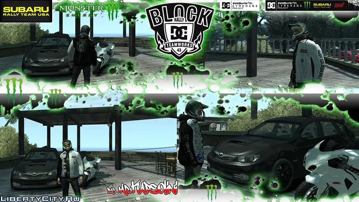 Ken Block Gymkhana Jacket / GTA 4
